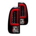 Recon Truck Accessories Recon Truck Accessories REC264293BK Fiber Optic Tail Lights - Smoked Lens REC264293BK